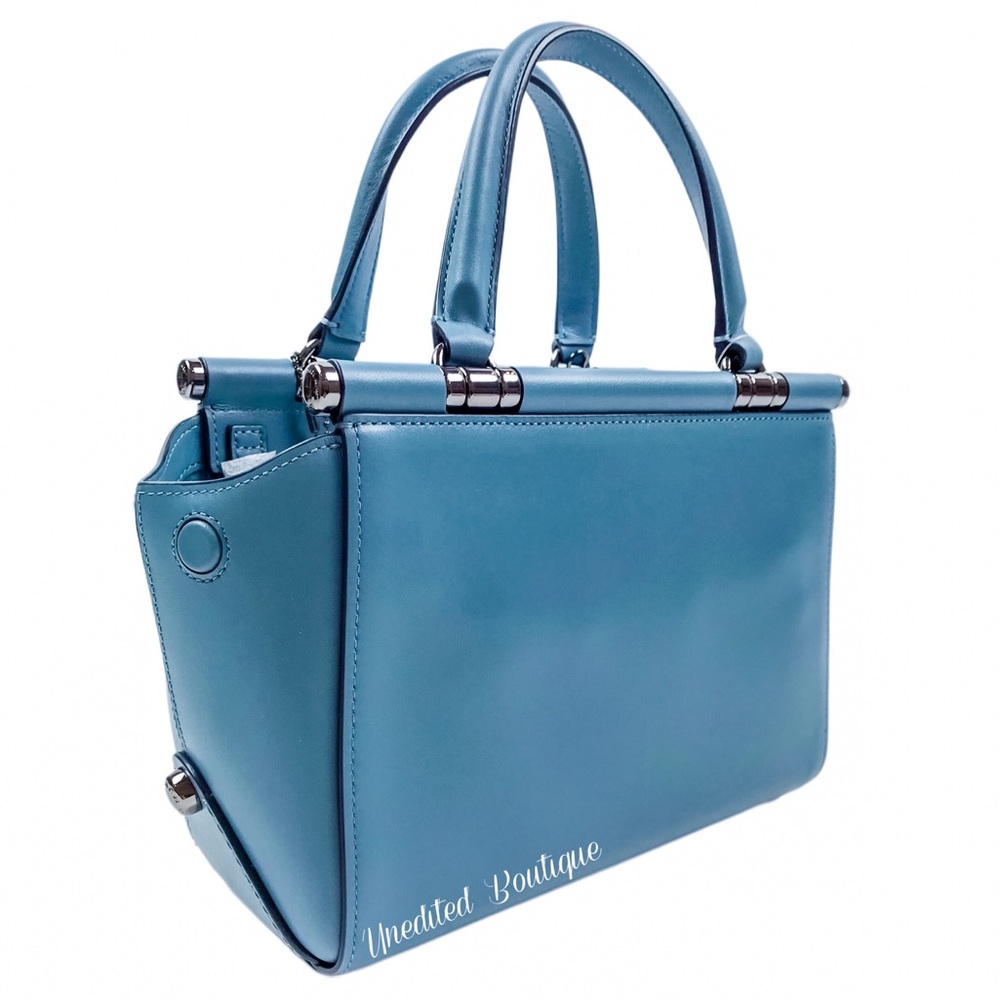 COACH Top Handle Satchel Handbag - Picture 4 of 10